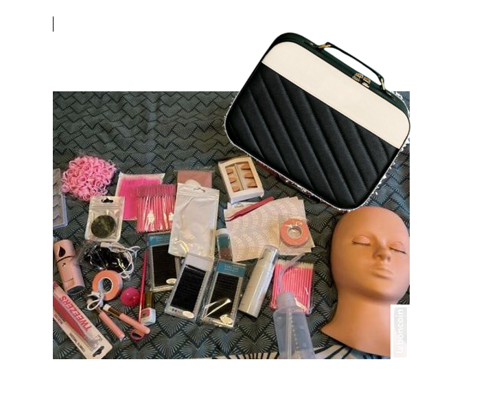 Kit de Microblading a Tête de mannequin plate HZLXTZ001
